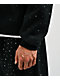 Ninth Hall Fundamentals Rhinestone Black Boxy Zip Hoodie - Thumbnail image 6 of 10