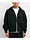 Ninth Hall Fundamentals Rhinestone Black Boxy Zip Hoodie - Thumbnail image 1 of 10