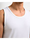 Ninth Hall Fundamentals Ribbed White Tank Top - Thumbnail image 3 of 4