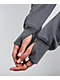 Ninth Hall Fundamentals River Heather Grey Half Zip Boxy Hoodie - Thumbnail image 4 of 6