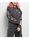 Ninth Hall Fundamentals Rosso Black Mineral Wash Hoodie - Thumbnail image 1 of 6