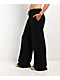 Ninth Hall Fundamentals Sherry Black Wide Leg Sweatpants - Thumbnail image 3 of 3