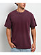 Ninth Hall Fundamentals Shipwreck Dark Red Wash Boxy T-Shirt - Thumbnail image 1 of 5