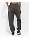 Ninth Hall Fundamentals Sibyl Black Mineral Wash Relaxed Sweatpants - Thumbnail image 2 of 6