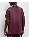 Ninth Hall Fundamentals Spray Dark Red Wash Boxy T-Shirt - Thumbnail image 2 of 5