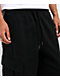 Ninth Hall Fundamentals Stash Black Baggy Cargo Sweatpants - Thumbnail image 4 of 7