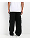 Ninth Hall Fundamentals Stash Black Baggy Cargo Sweatpants - Thumbnail image 2 of 7
