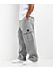 Ninth Hall Fundamentals Stash Grey Baggy Cargo Sweatpants - Thumbnail image 4 of 8