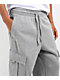 Ninth Hall Fundamentals Stash Grey Baggy Cargo Sweatpants - Thumbnail image 5 of 8