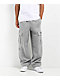 Ninth Hall Fundamentals Stash Grey Baggy Cargo Sweatpants - Thumbnail image 1 of 8