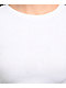 Ninth Hall Fundamentals Sylvie White Fitted Crop Long Sleeve T-Shirt - Thumbnail image 3 of 3