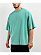 Ninth Hall Fundamentals Teal Oversized T-Shirt  - Thumbnail image 1 of 3