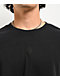Ninth Hall Fundamentals Thermal Black Wash Boxy 2Fer Long Sleeve T-Shirt - Thumbnail image 3 of 4