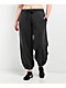 Ninth Hall Fundamentals Tyla Black Mineral Wash Oversized Sweatpants - Thumbnail image 5 of 6