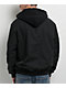 Ninth Hall Fundamentals Varsity Black Hooded Bomber Jacket - Thumbnail image 4 of 5