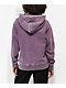 Ninth Hall Fundamentals Violet Wash  Relaxed Hoodie - Thumbnail image 2 of 3