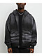 Ninth Hall Fundamentals Whisker Ash Wash Boxy Zip Hoodie - Thumbnail image 1 of 7