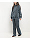Ninth Hall Fundamentals Wichita Blue Fog Wash Relaxed Hoodie - Thumbnail image 5 of 5