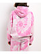 Ninth Hall Fundamentals Wichita Pink Tie Dye Hoodie - Thumbnail image 2 of 7