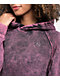 Ninth Hall Fundamentals Wichita Purple Wash Relaxed Raglan Hoodie - Thumbnail image 3 of 3