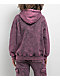 Ninth Hall Fundamentals Wichita Purple Wash Relaxed Raglan Hoodie - Thumbnail image 2 of 3
