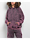 Ninth Hall Fundamentals Wichita Purple Wash Relaxed Raglan Hoodie - Thumbnail image 1 of 3