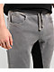 Ninth Hall Grey & Black Wash Stacked Flare Sweatpants - Thumbnail image 6 of 7