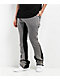 Ninth Hall Grey & Black Wash Stacked Flare Sweatpants - Thumbnail image 1 of 7