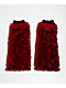 Ninth Hall Grunge Red Faux Fur Leg Warmers - Thumbnail image 3 of 3