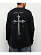 Ninth Hall Heaven Can Wait Black Long Sleeve T-Shirt - Thumbnail image 2 of 4