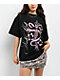 Ninth Hall Heavenly Decay Cross Black Boxy T-Shirt - Thumbnail image 1 of 4