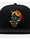 Ninth Hall High Profile Dragon Black Snapback Hat - Thumbnail image 3 of 5
