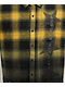 Ninth Hall Icon Black & Yellow Boxy Flannel Shirt - Thumbnail image 3 of 6