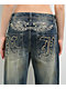 Ninth Hall Idle Blue Wash Straight Leg Jeans - Thumbnail image 5 of 7