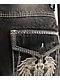 Ninth Hall Idle Chapel Black Wash Straight Leg Jeans - Thumbnail image 4 of 5