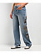 Ninth Hall Idle Consult Straight Leg Denim Jeans - Thumbnail image 1 of 8