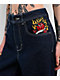 Ninth Hall Idle Rinse Blue Denim Jeans - Thumbnail image 7 of 7