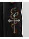 Ninth Hall Jenna Black Wide Leg Sweatpants - Thumbnail image 4 of 6