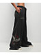 Ninth Hall Jenna Black Wide Leg Sweatpants - Thumbnail image 6 of 6