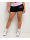 Ninth Hall Jennifer Cross & Wings Black Foldover Shorts - Thumbnail image 3 of 6
