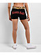 Ninth Hall Jennifer Leopard Print & Black Foldover Shorts - Thumbnail image 1 of 5