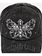 Ninth Hall Jeweled Cross Black Strapback Hat - Thumbnail image 3 of 4