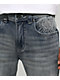 Ninth Hall Jewelled Blue Denim Skinny Flare Jeans - Thumbnail image 3 of 6