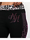 Ninth Hall Joella Cheetah Print Pink Fold Over Flare Leggings - Thumbnail image 3 of 6