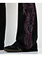 Ninth Hall Joella Cheetah Print Pink Fold Over Flare Leggings - Thumbnail image 5 of 6