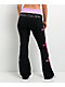 Ninth Hall Joella Cross Black Fold over Flare Leggings - Thumbnail image 2 of 5
