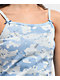 Ninth Hall Kerri Angel Camo Blue Crop Tank Top - Thumbnail image 4 of 4