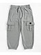 Ninth Hall Kids Stash Cargo Heather Grey Sweatpants - Thumbnail image 5 of 6