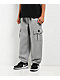 Ninth Hall Kids Stash Cargo Heather Grey Sweatpants - Thumbnail image 1 of 6