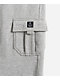 Ninth Hall Kids Stash Heather Grey Cargo Sweatpants - Thumbnail image 6 of 7